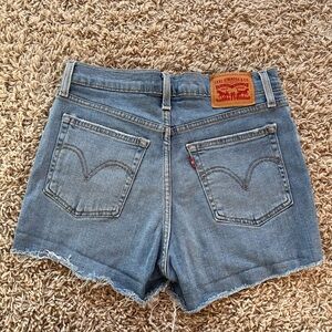 Levi’s High Rise Jean Shorts